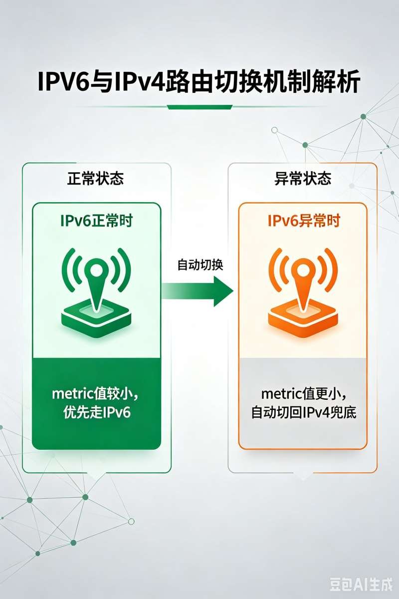 🛠️ 一步解决：给服务器加上IPv6默认路由.必须配置得有才能用-神人佛8客