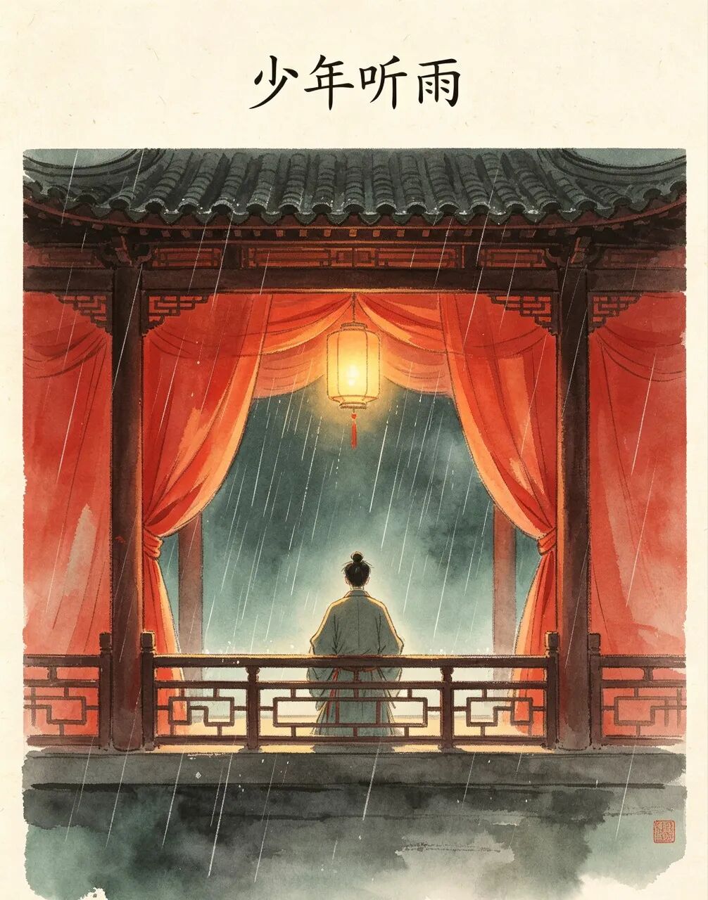 一生三场雨，听尽半生浮沉