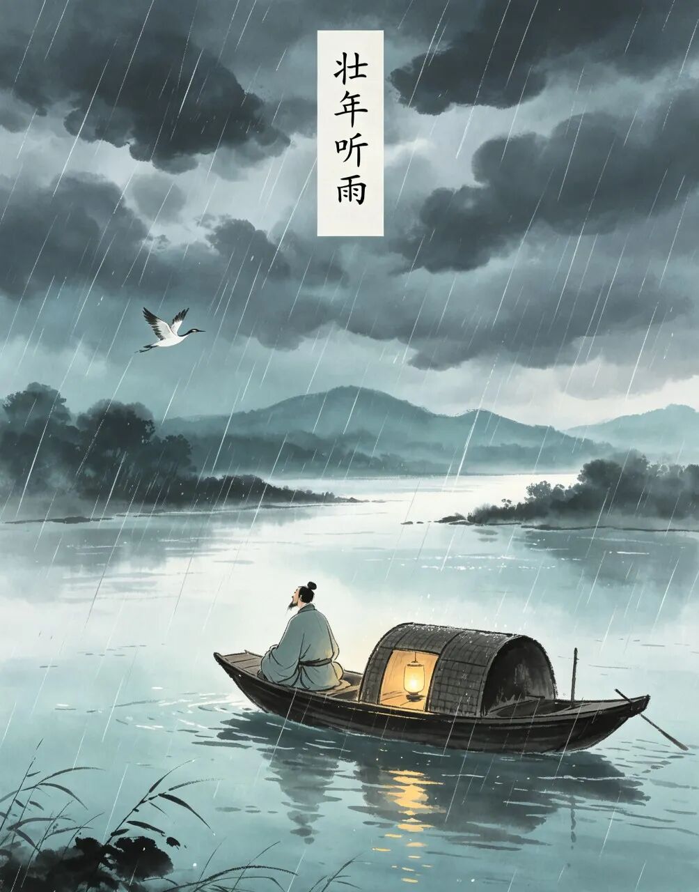 一生三场雨，听尽半生浮沉