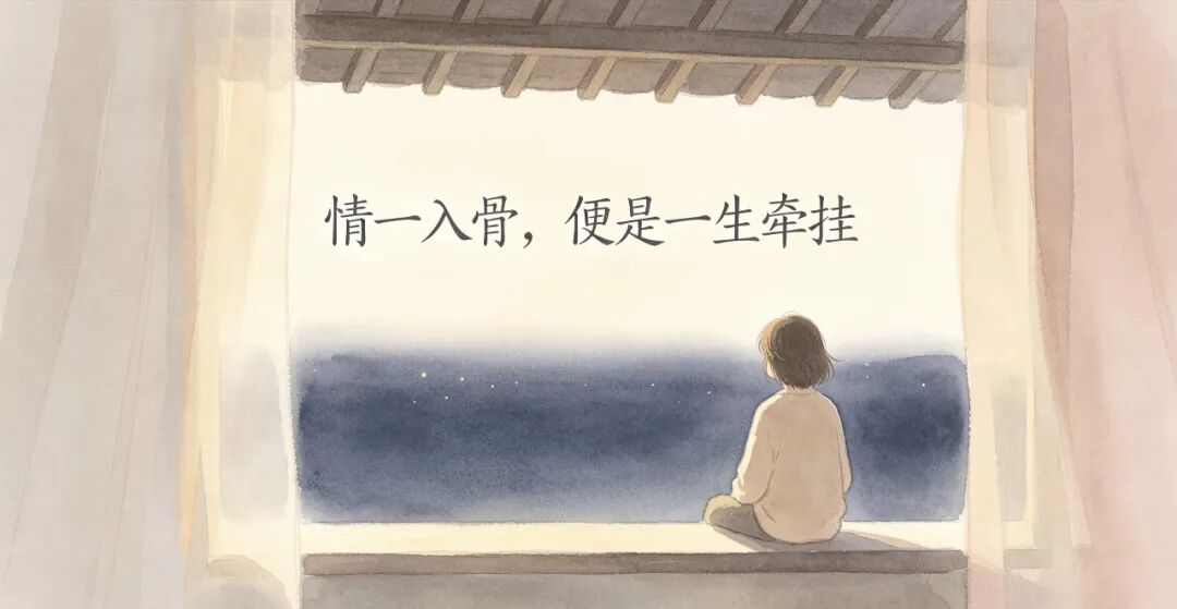 情一入骨，便是一生牵挂